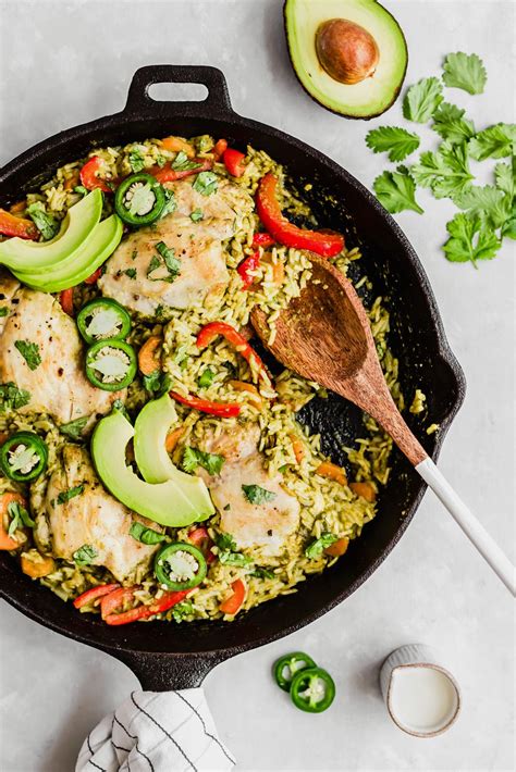 peruvian green chicken and rice recipe